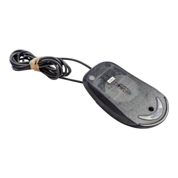 Dell Usb Mouse M-uandel1 Optical Scroll Wheel Black Silver Vtg Working - Picture 6 of 6